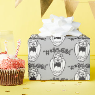 TAZ™ Yelling Expletives Wrapping Paper