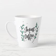 Taza cristiana café Jesus + coffe mug