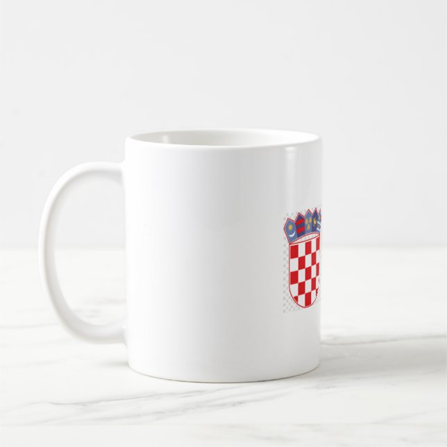 Taza Croacia Coffee Mug (Left)