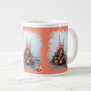 Taza De Café Gigante Bodegón de flores Large Coffee Mug