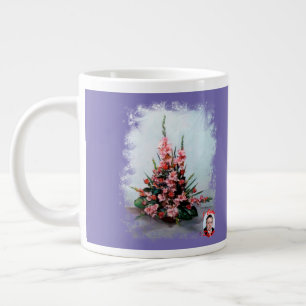 Taza De Café Gigante Bodegón de flores Large Coffee Mug