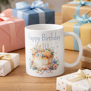 Taza de cumpleaños coffee mug