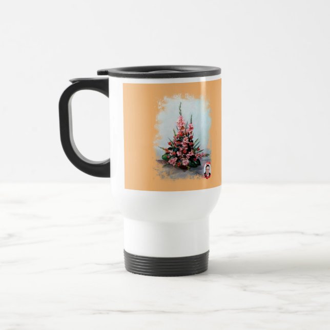 Taza De Viaje Bodegón de flores Travel Mug (Left)
