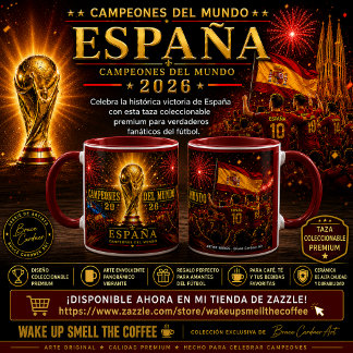 Taza España Campeones del Mundo 2026 Mug