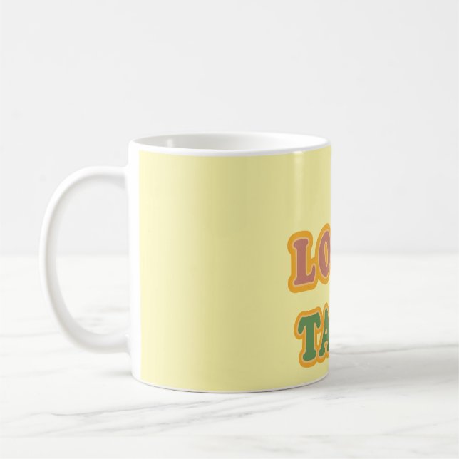 Taza I Love Tacos Coffee Mug (Left)
