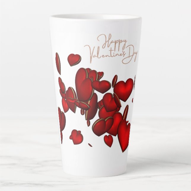 Taza Latte Amor Puro Colection With Much Love ❤️ Mug (Front)