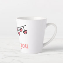 Taza Latte Suspiros Collection With A Lot Of Love