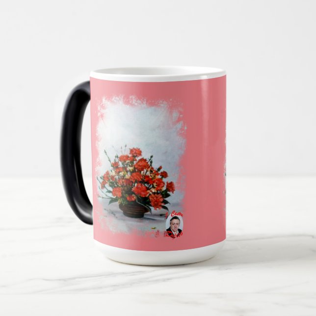 Taza Mágica Bodegón de flores Magic Mug (Front Left)