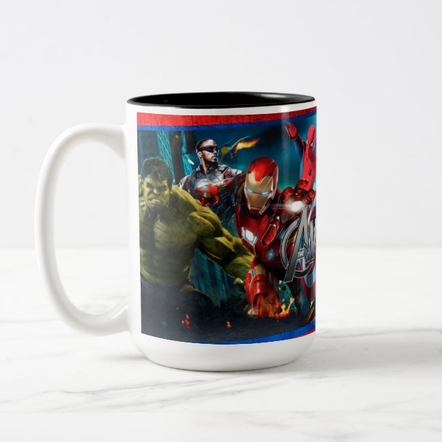 Taza Marvel Two-Tone Coffee Mug (Left)