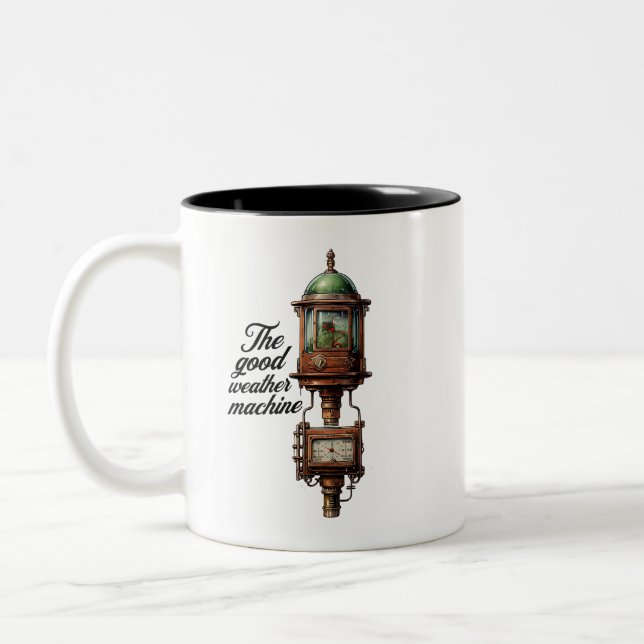 Taza "The Good Weather Machine" Two-Tone Coffee Mug (Left)