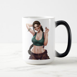 TAZA TOMB RAIDER MAGIC MUG
