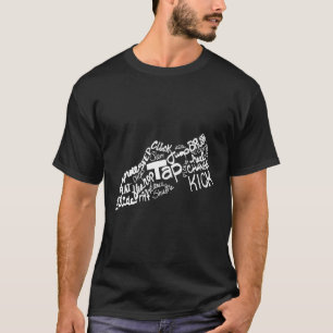 Tb Dance Tap Dance Shoe Terms T-Shirt
