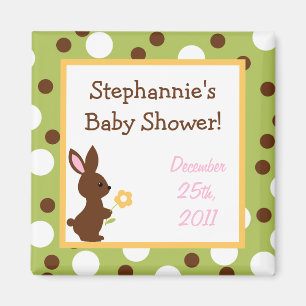 {TBA} 2"x2" Forest Friends Party Favour Magnet