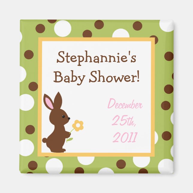 {TBA} 2"x2" Forest Friends Party Favour Magnet (Front)