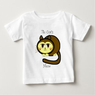 TBA AWARD WINNER The Cat's Meow -Customised Baby T-Shirt