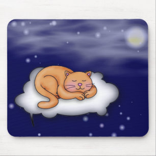 -TBA- Sleeping Kitty Mouse Pad