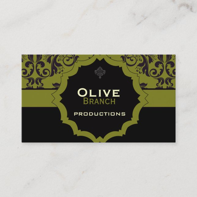 <TBA WINNER>Olive Juice Business Card (Front)