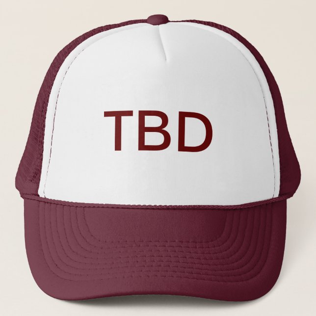 TBD Trucker Hat (Front)
