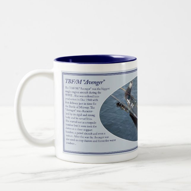 TBF/M "Avenger" mug (Left)