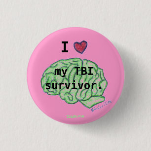TBI awareness button