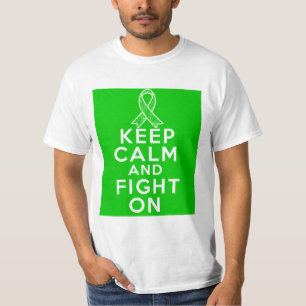 TBI Keep Calm and Fight On T-Shirt