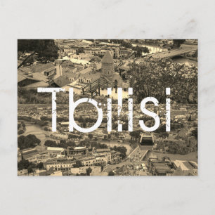 Tbilisi Georgia City Architecture Cityscape Postcard