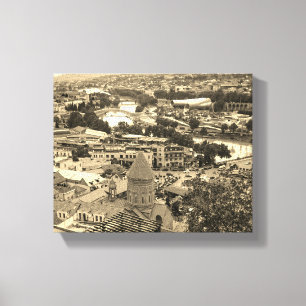 Tbilisi Georgia Cityscape Architecture City View Canvas Print