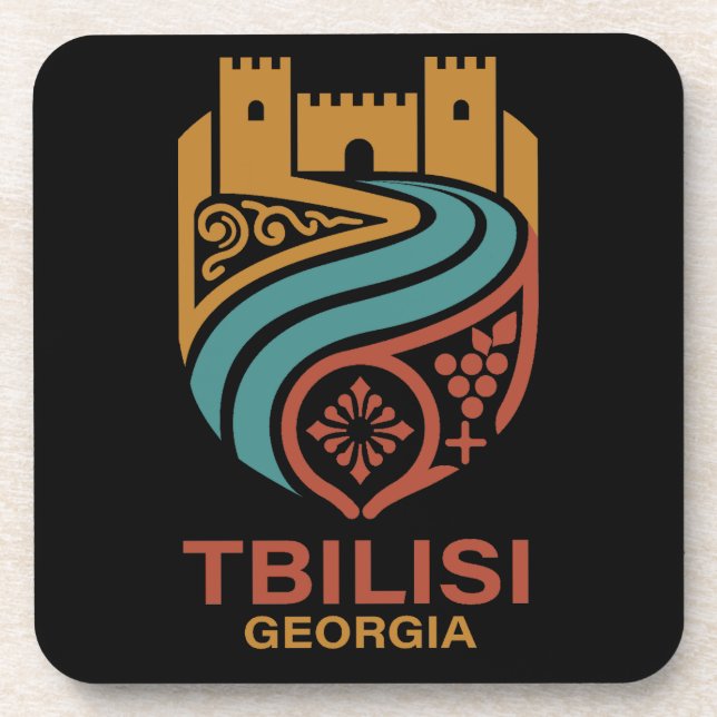 Tbilisi Georgia Coaster (Front)