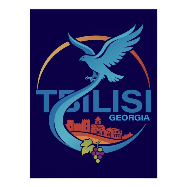 Tbilisi Georgia Eastern Europe Poster (Front)