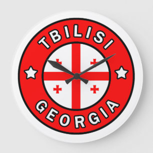 Tbilisi Georgia Large Clock