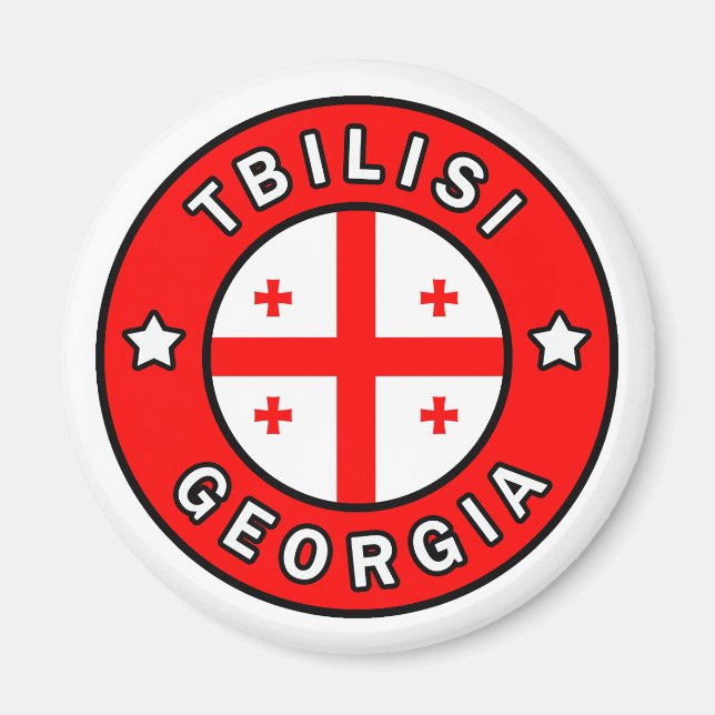 Tbilisi Georgia Magnet (Front)