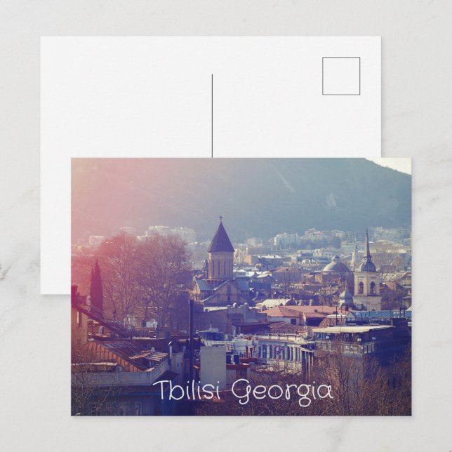 Tbilisi Georgia Postcard (Front/Back)