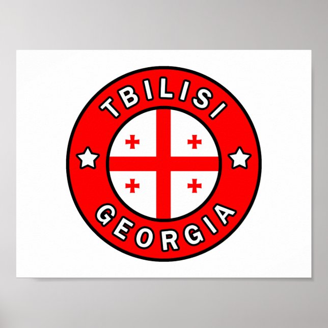 Tbilisi Georgia Poster (Front)