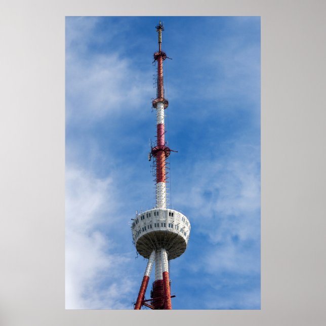 Tbilisi TV tower Poster (Front)