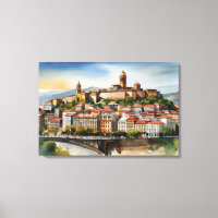 Tbilisi watercolor art