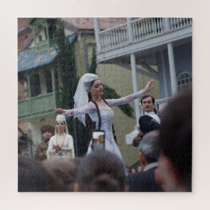 Tbilisoba festival dancing jigsaw puzzle