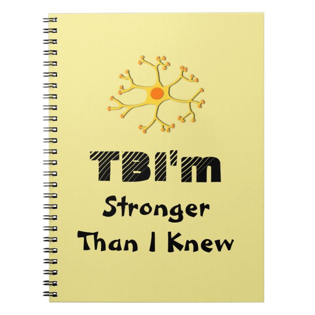 TBI'm Stronger Than I Knew Notebook (Front)