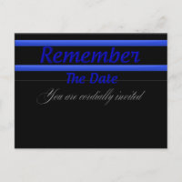 TBL Banquet Collection 1 Remember Date Invitation