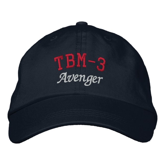 TBM-3 AVENGER EMBROIDERED HAT (Front)