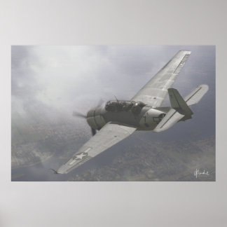 TBM-3E Avenger Poster