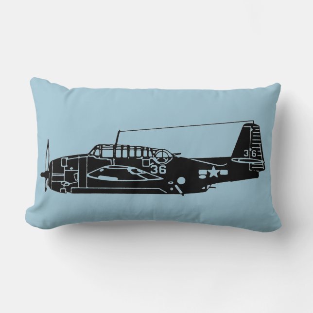 TBM Avenger Lumbar Cushion (Front)