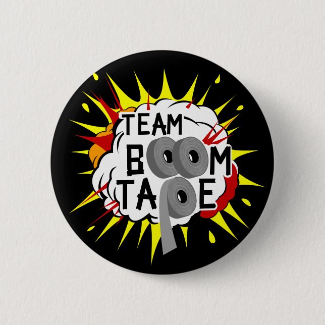 TBT Logo Button (black) (Front)