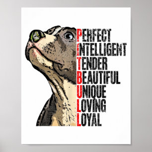 Tbull Perfect Intelligent Tender Beautiful Unique  Poster