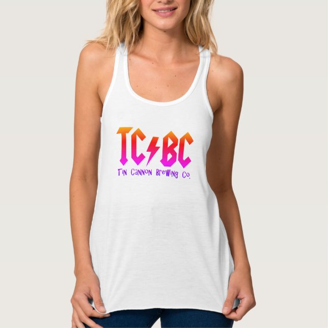 TC/BC Lightning Bolt Tank Top (Front)
