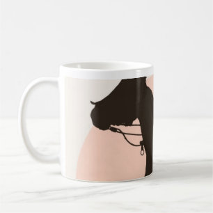 TCalm Horse Self Care Quote Hoodie - Minimalist Sl Coffee Mug