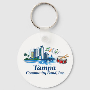 TCB Percussion Logo Keychain