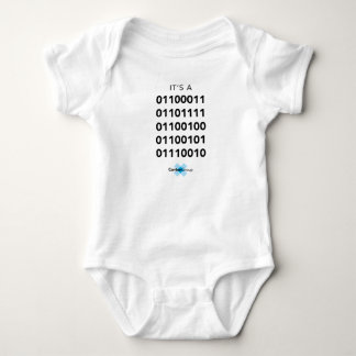 TCG It's A Coder Baby One-piece Bodysuit