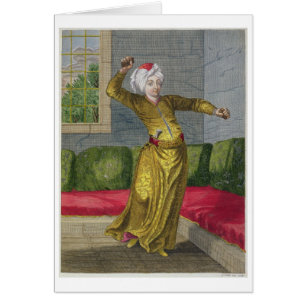 Tchingui, Turkish Dancer, 18th century (engraving)