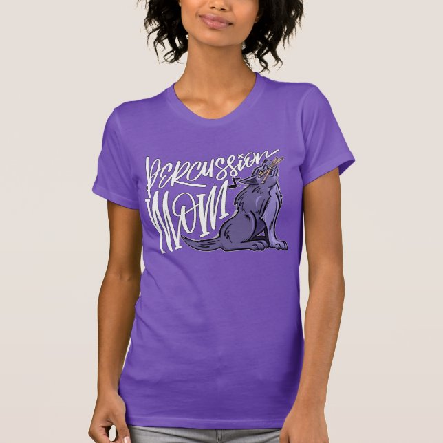 TCHS Percussion Mom  T-Shirt (Front)