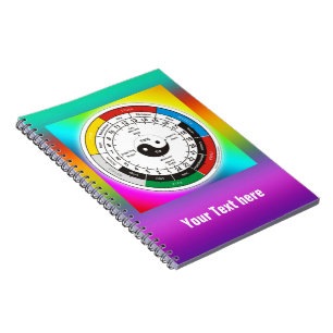 TCM Organuhr / organ clock Spiral Notebook